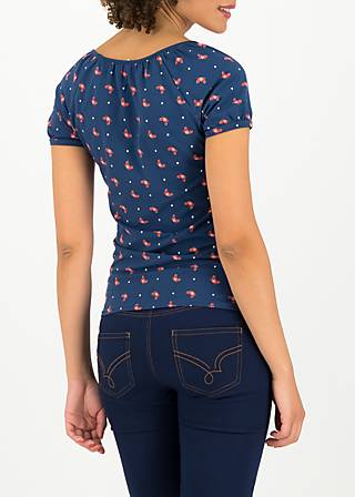 T-Shirt start it with a kiss, mr crab, Tops, Blue