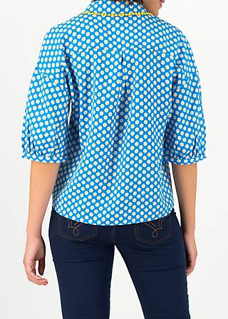 Shirt strict leisurness, blueday daisy, Blouses & Tunics, Blue