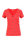 T-Shirt sunshine camp, red tippi dots, Shirts, Rot