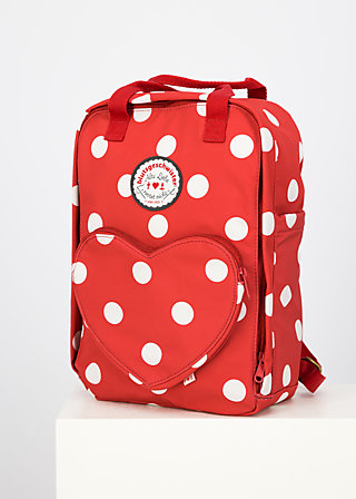 Rucksack wild weather, darling dot, Accessoires, Rot