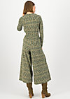 Jumpsuit holy glamour, pattern poetry, Green