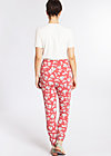 sunset lovers, spring all in, Trousers, Red