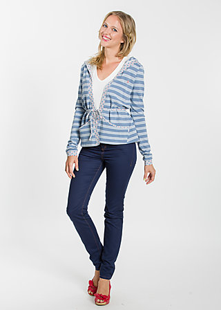 klappfix, stripe the waves, Knitted Jumpers & Cardigans, Blue