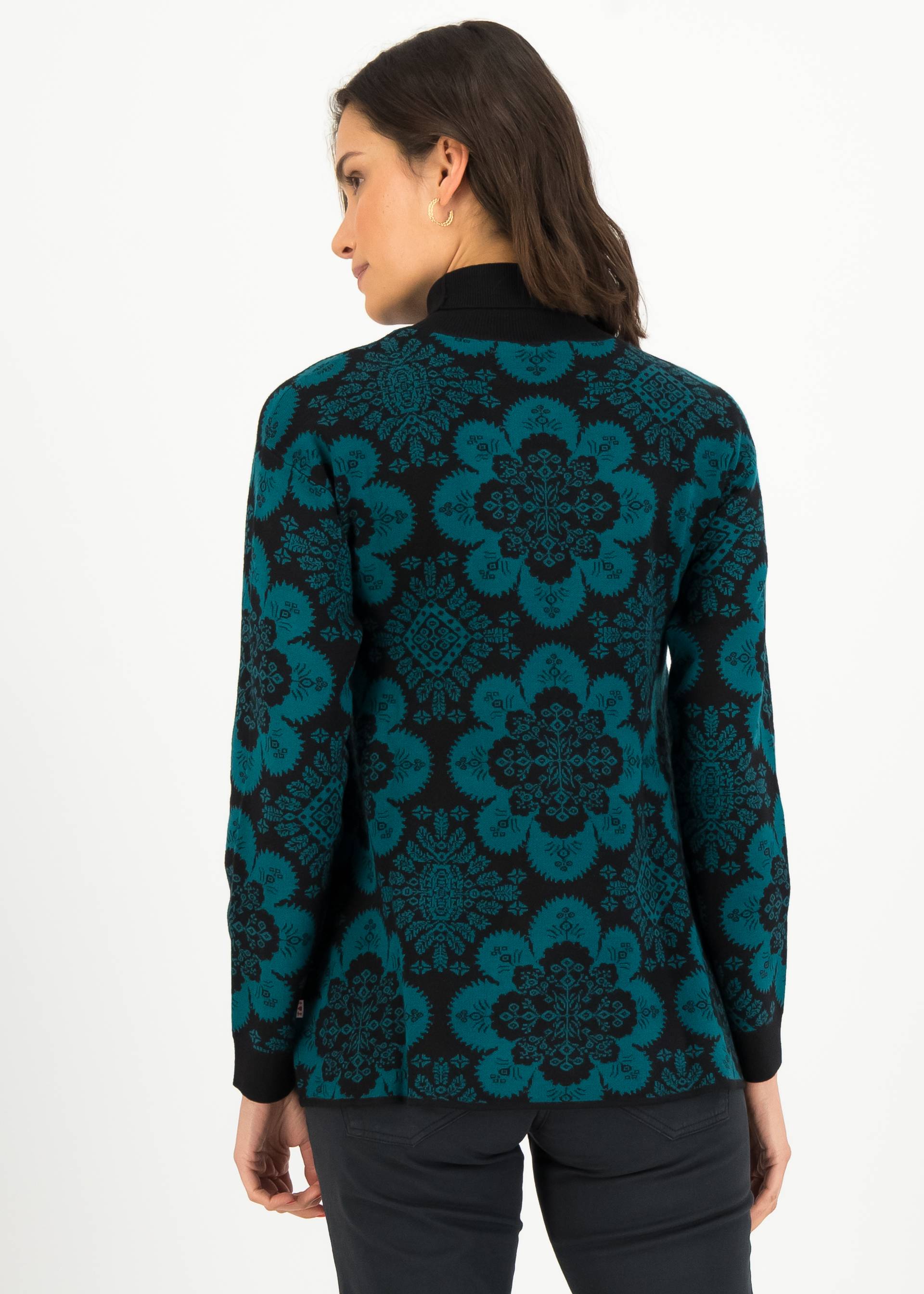 Rollkragenpullover magic carpet, carpet candy, Strickpullover, Türkis