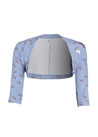 Kurzjacke kiss me blom, swallow swing, Strickpullover & Cardigans, Blau