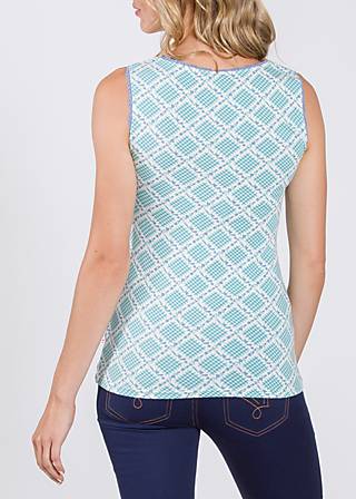 Top lydias lingerie bustier, vichy villekulla, Shirts, Blau