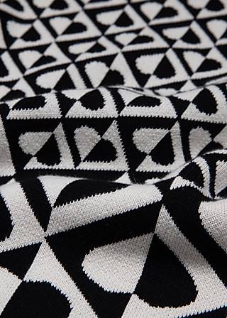 Strickpullover Tapestry Tale Turtle, cool dance, Strickpullover, Schwarz