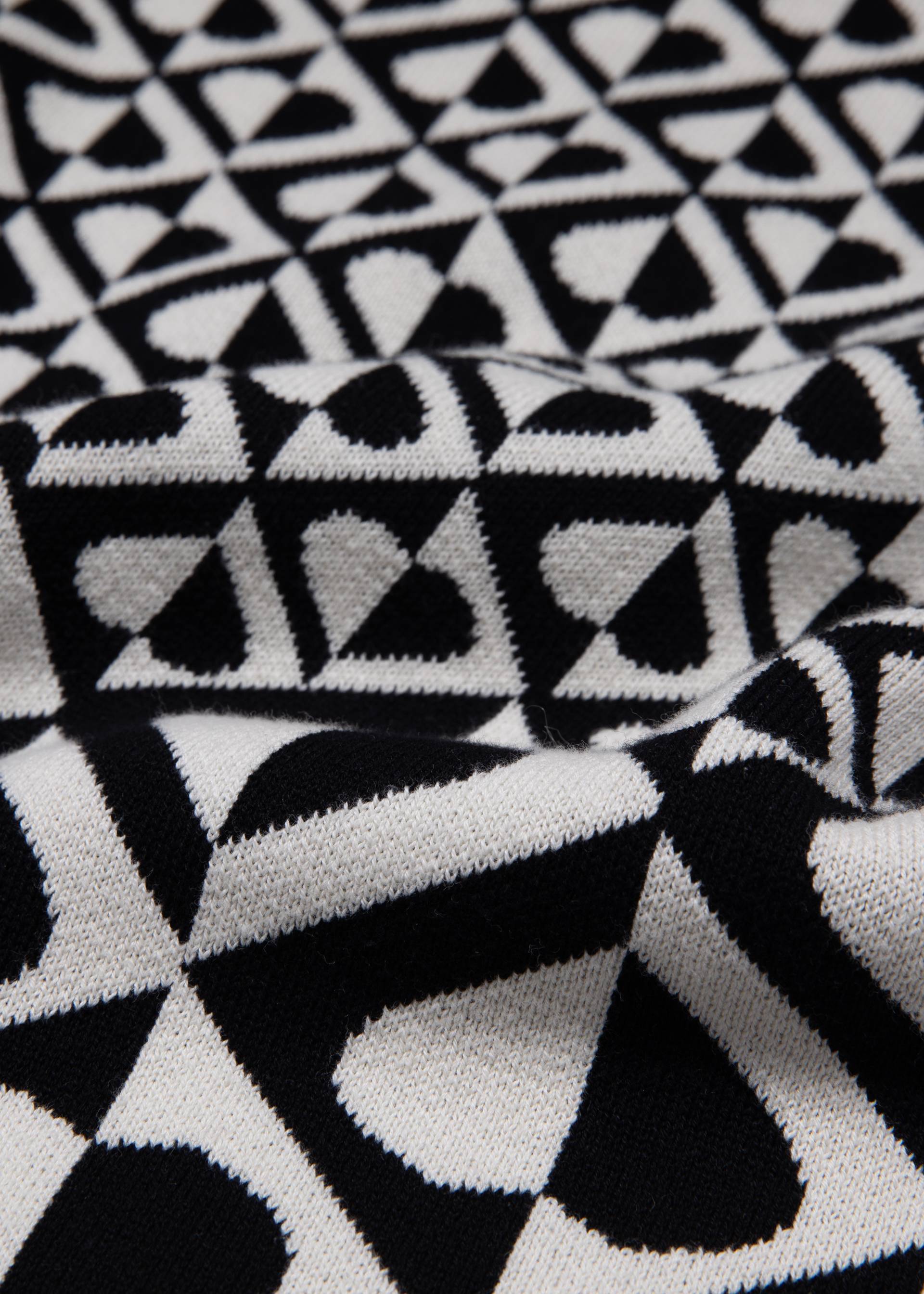 Strickpullover Tapestry Tale Turtle, cool dance, Strickpullover, Schwarz