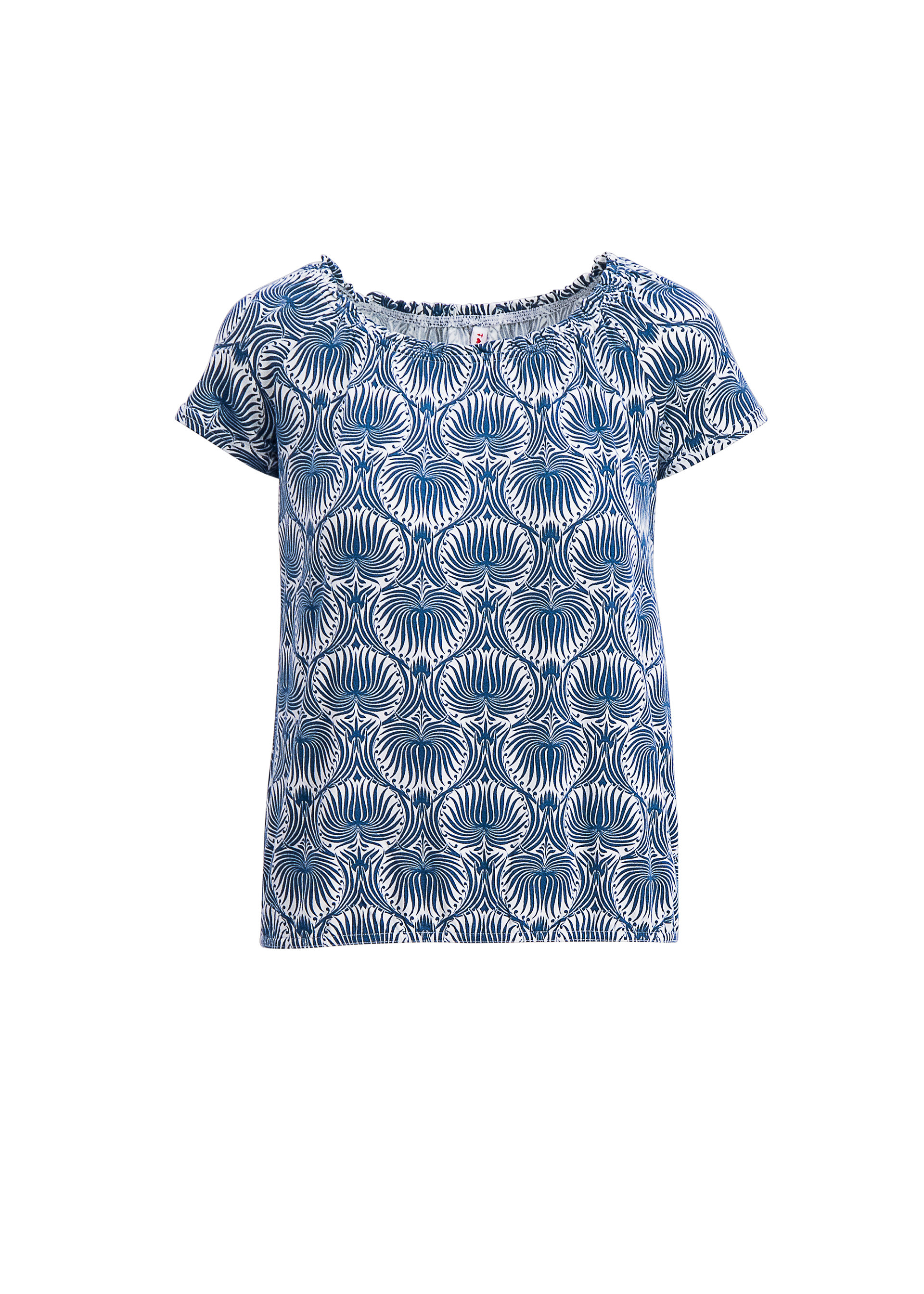 T-Shirt will you still love me shirt, leaf of paradise, Shirts, Blau