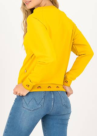 Sweatshirt fresh 'n' fruity, corn yellow, Sweatshirts & Hoodies, Yellow