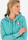 Zip Top good morning bakerstreet, aqua blue, Knitted Jumpers & Cardigans, Turquoise