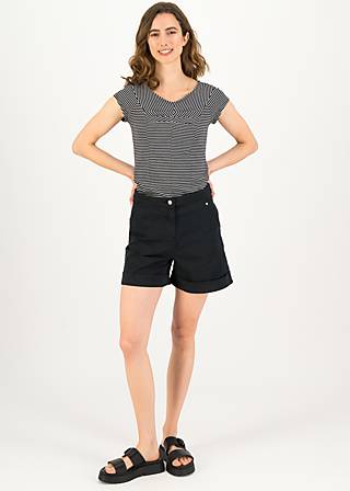 Shorts Hipsta Holiday Scout, moonless night, Trousers, Black