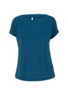 logo flowgirl tee, harbor blue, Shirts, Türkis