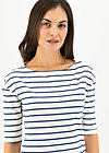 Shirt logo stripe halfsleeve, stripe of paris, Shirts, Weiß