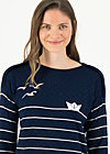 Knitted Jumper sea promenade, blue classic, Knitted Jumpers & Cardigans, Blue