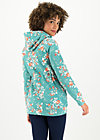 Fleece Jacket the beauty of the east, singing in the spring, Jackets & Coats, Turquoise