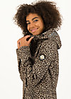 Soft Shell Jacket wild weather long anorak, leo love, Jackets & Coats, Brown