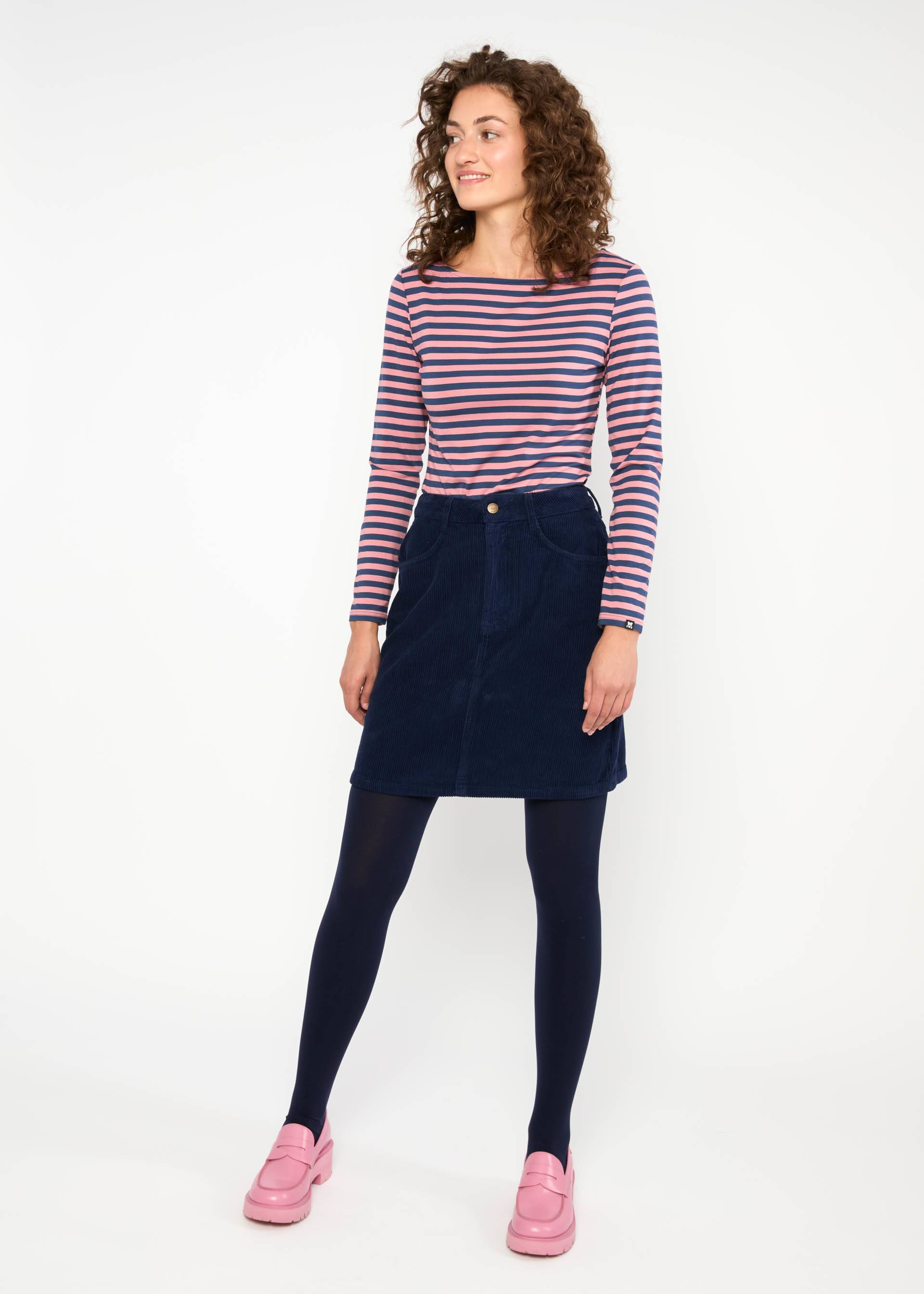 Cordrock The Corduroyal, blue corduroy, Röcke, Blau