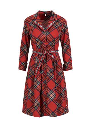Blusenkleid Zauberknopf und Kragen, rainbow steward, Kleider, Rot