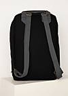Backpack Colourful Mind Pack Decor, bella black, Accessoires, Black