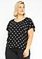 Summer blouse Feed the Birds, fluffy puffy, Blouses & Tunics, Black