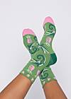 Cotton socks Sensational Steps, happy croco, Socks, Green