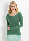 logo cardigan, wild vert ajour, Knitted Jumpers & Cardigans, Green