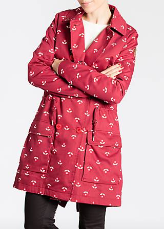 Between Seasons Jacket loveboat pea, fishers flowers, Jackets & Coats, Red
