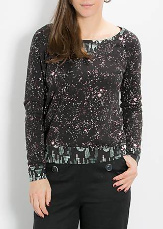 Jumper mondfrau, shuttle to the moon, Sweatshirts & Hoodies, Black