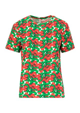 T-Shirt diamond heart, cherry caprese, Shirts, Weiß
