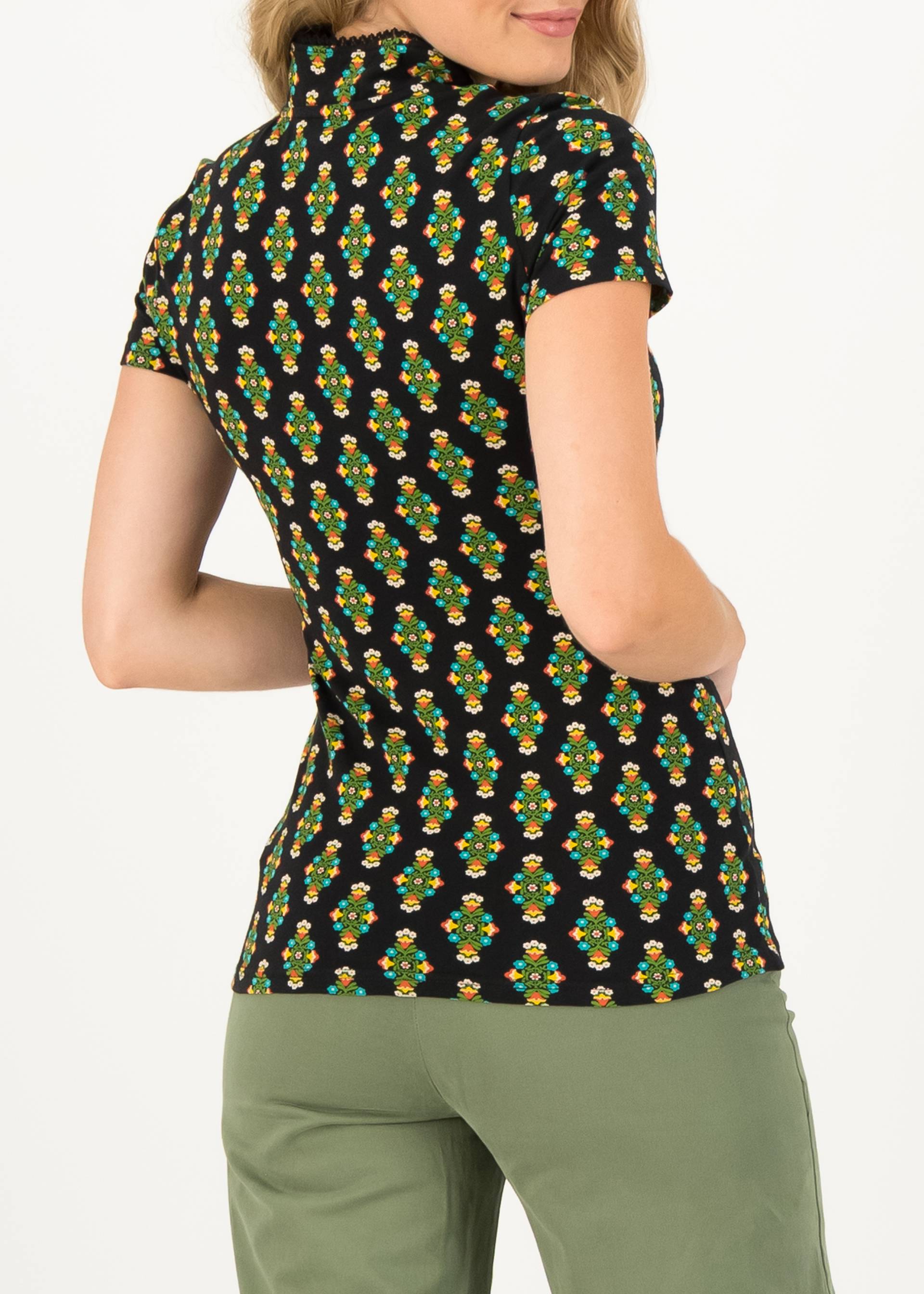 T-Shirt pow wow vau, chic antiek, Tops, Black