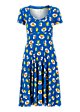 Summer Dress urlaub auf balkonien, appel en peren , Dresses, Blue