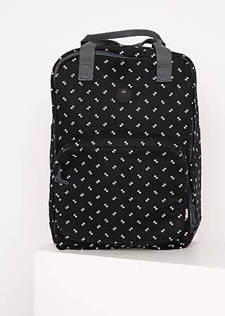 Rucksack colorful mind pack, glowing firefly, Accessoires, Schwarz