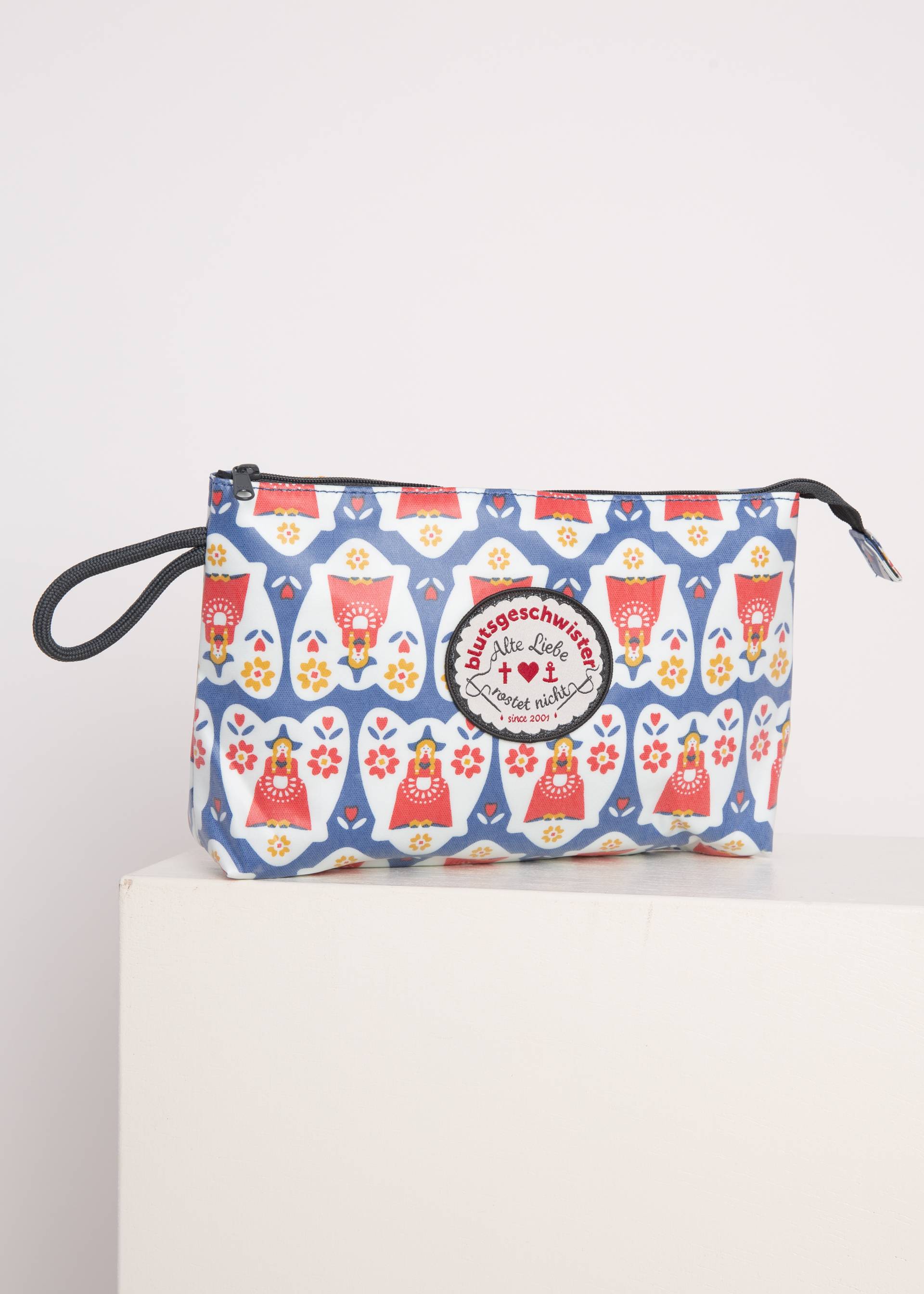 Kosmetiktasche long love washbag, antje van ameland, Accessoires, Wei&szlig;