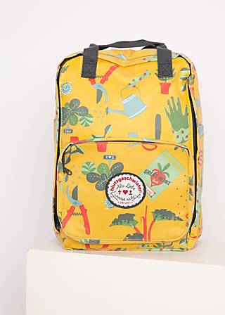Rucksack lovepack, let love grow, Accessoires, Gelb