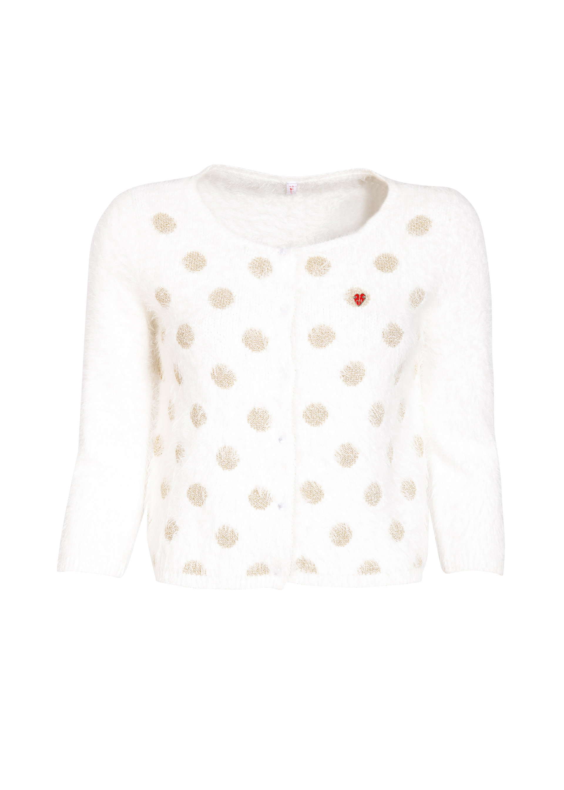 Cardigan wild vodoo, glory glace, Strickpullover & Cardigans, Wei&szlig;