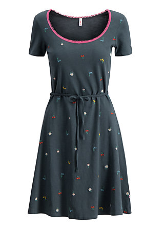 Sommerkleid festtagstracht, black meadow, Kleider, Schwarz