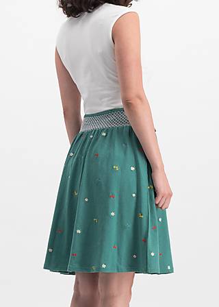 Sommerrock gipfelstürmerin, green meadow, Röcke, Blau