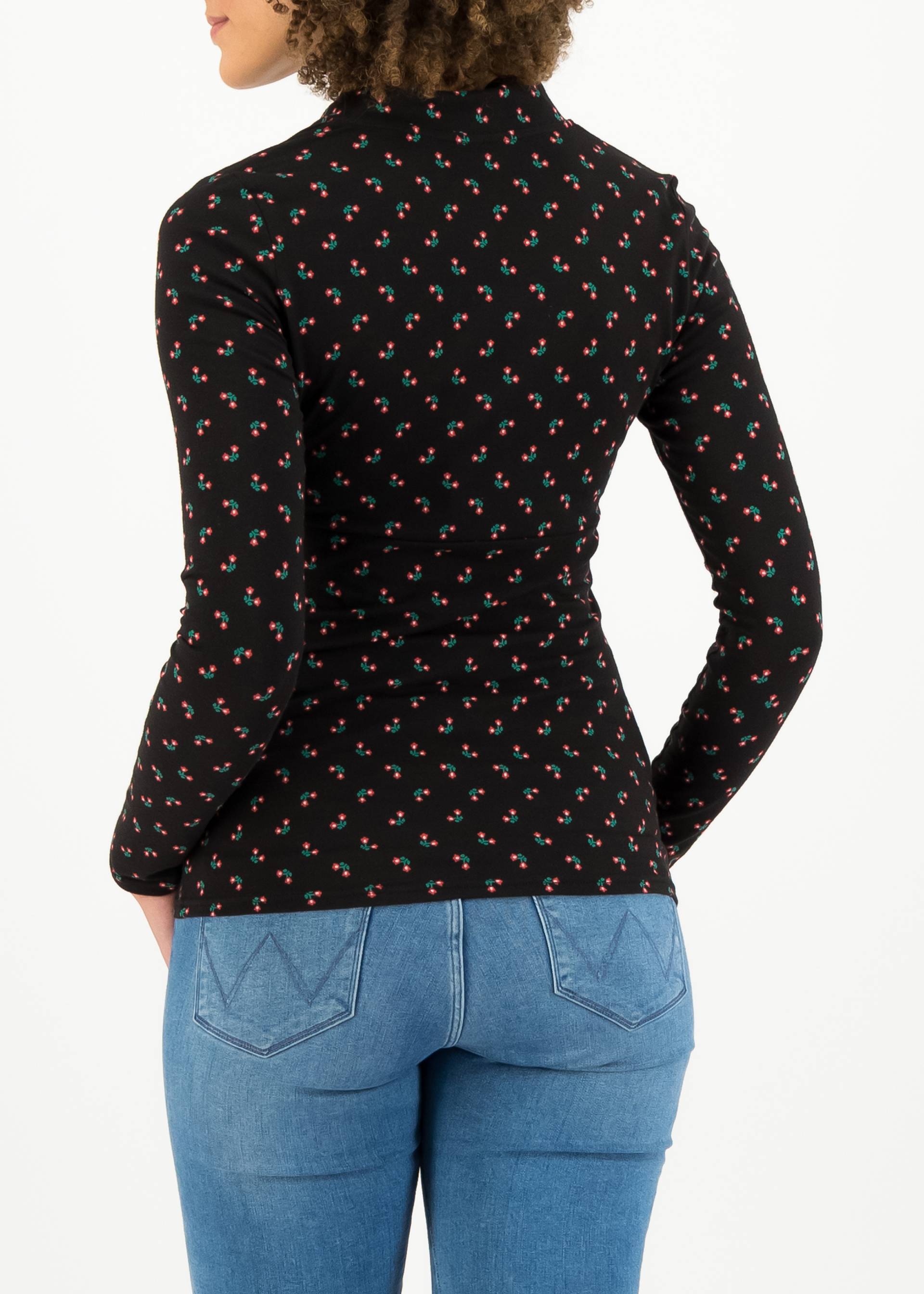 Longsleeve miraculous power, lady like, Shirts, Schwarz