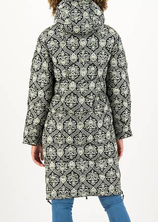 Wintermantel no down mister, damask rose, Jacken & Mäntel, Schwarz