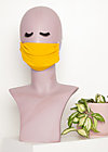 community mask (2 pcs), healing yellow, Gelb
