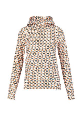 Hoodie Scuba Duba, peach penny, Sweatshirts & Hoodies, White