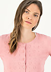 logo cardigan roundneck short, blush anchor ahoi, Knitted Jumpers & Cardigans, Pink