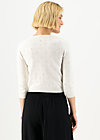 logo cardigan roundneck short, white anchor ahoi, Knitted Jumpers & Cardigans, White