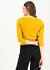 logo cardigan v-neck 3/4 arm, yellow anchor ahoi, Knitted Jumpers & Cardigans, Yellow