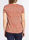 T-Shirt boyfriend and flowers, mad melon mambo, Shirts, Red