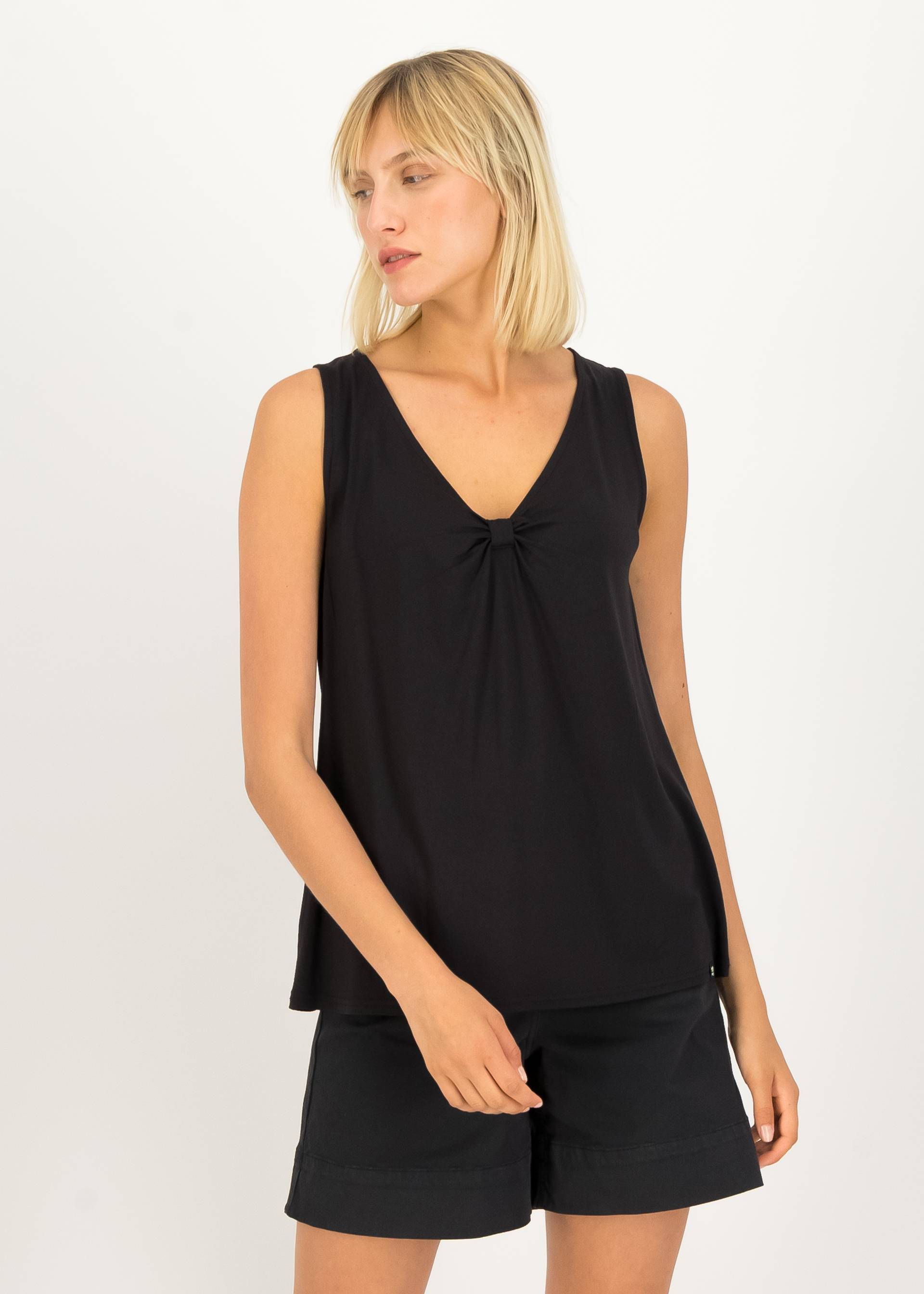 Top Graceful Belle , perroquet noir, Shirts, Schwarz