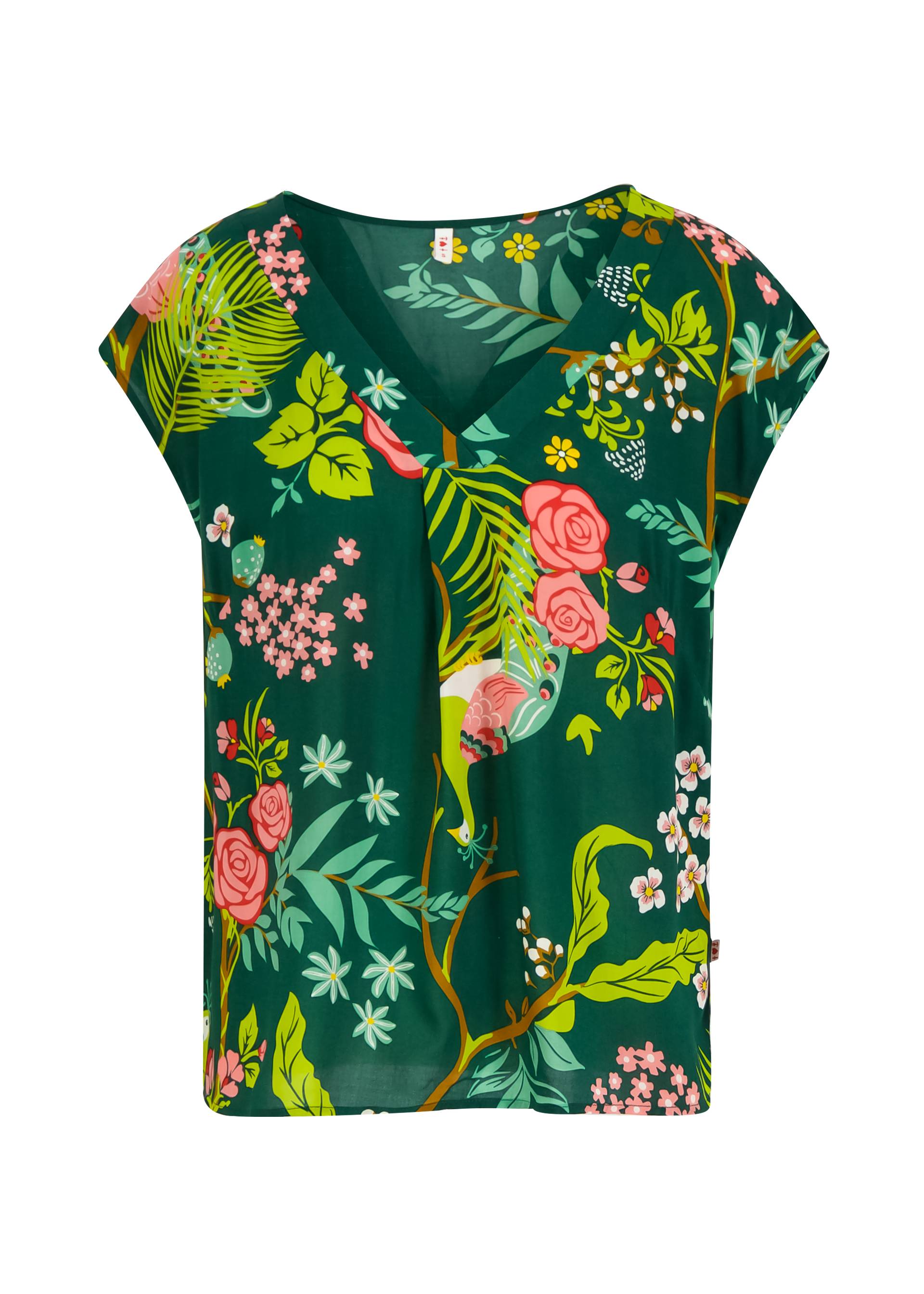 Shirt Liberty maniac, peacock garden, Shirts, Gr&uuml;n