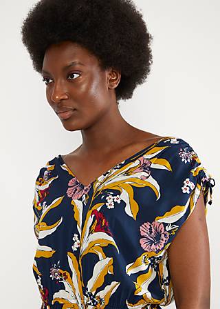 Summer Dress Sunkissed Goddess, fleurs d'hibiscus, Dresses, Blue