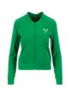 Blouson Crossed Rackets, court romance green, Zip jackets, Green
